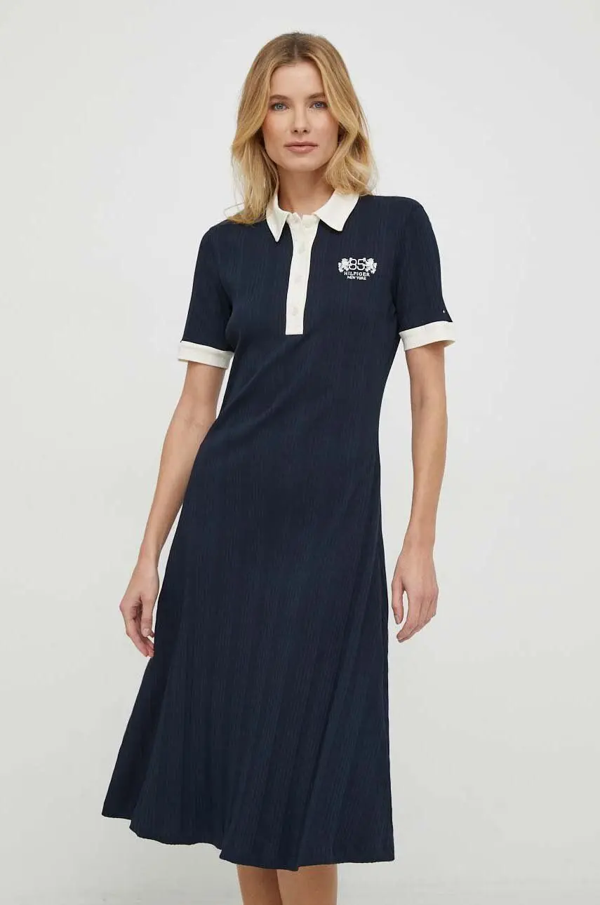 Платье миди женское