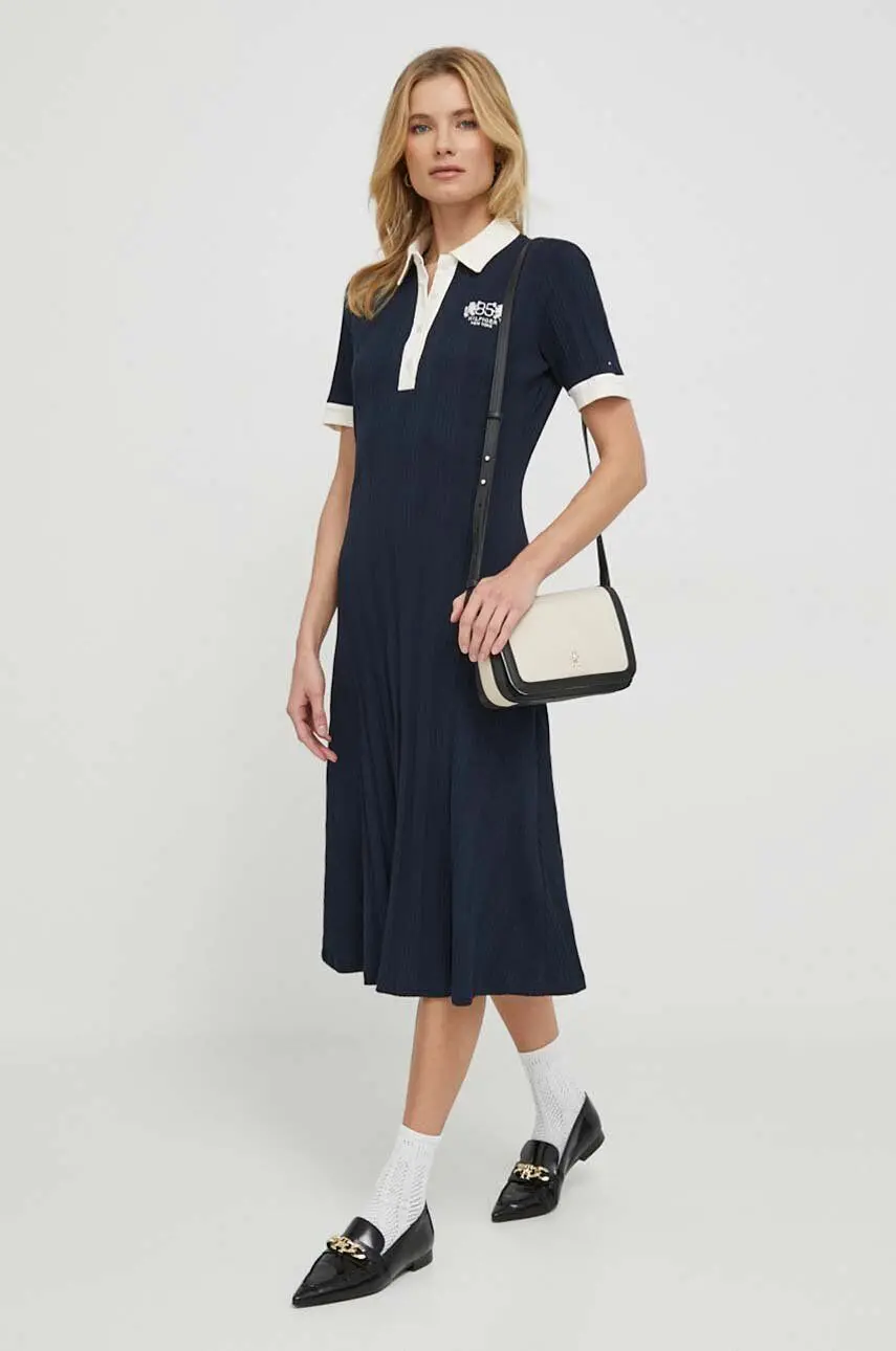 Платье миди женское