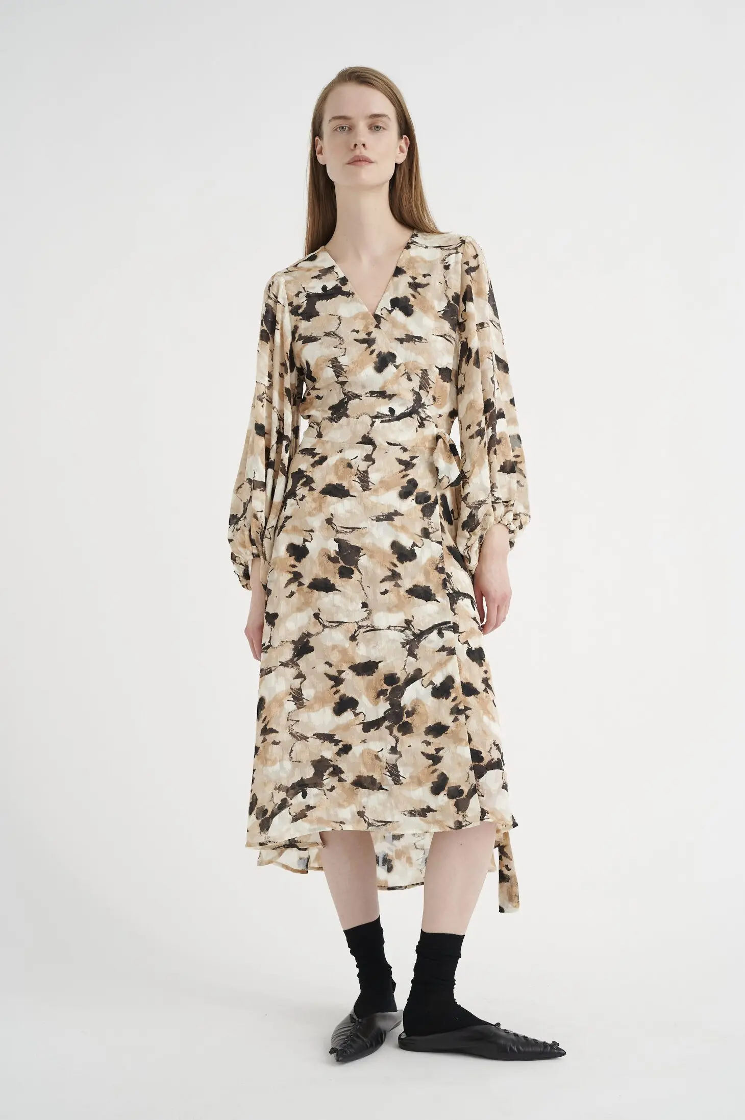 Платье миди женское