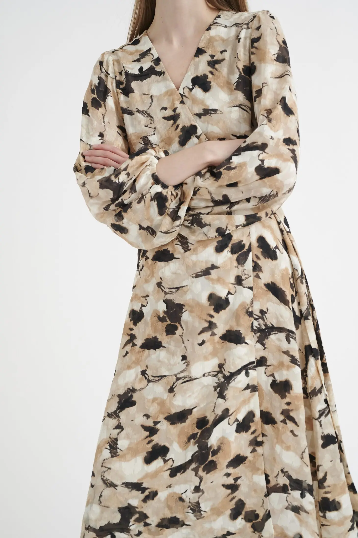 Платье миди женское