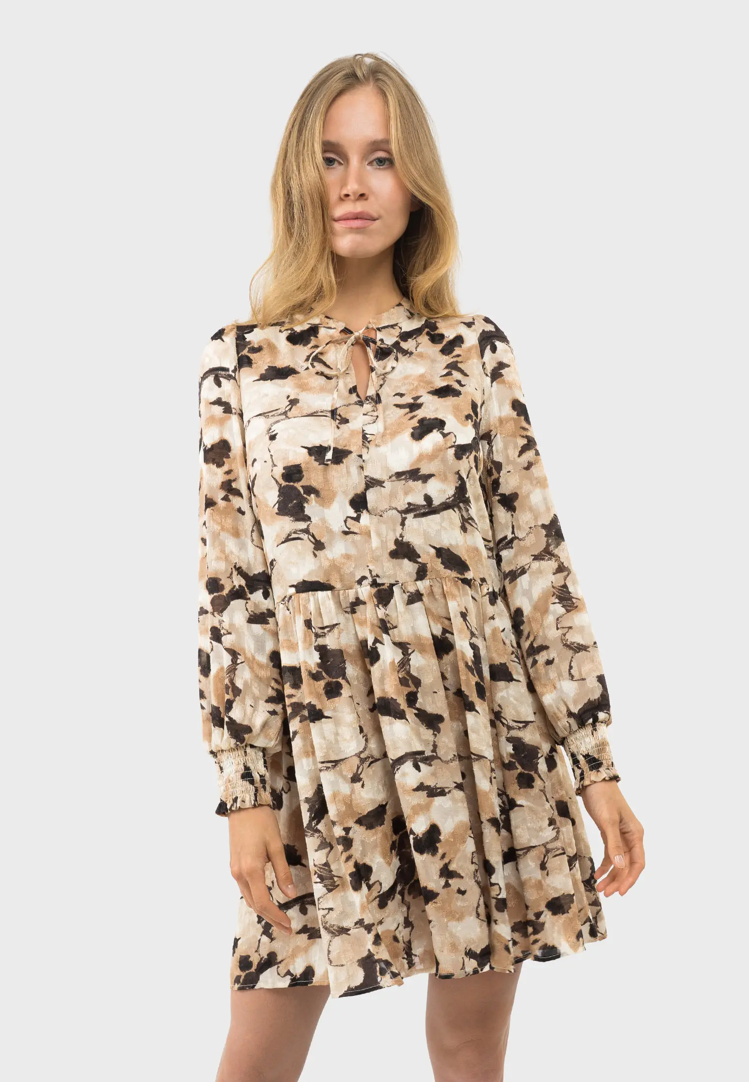 Платье мини женское