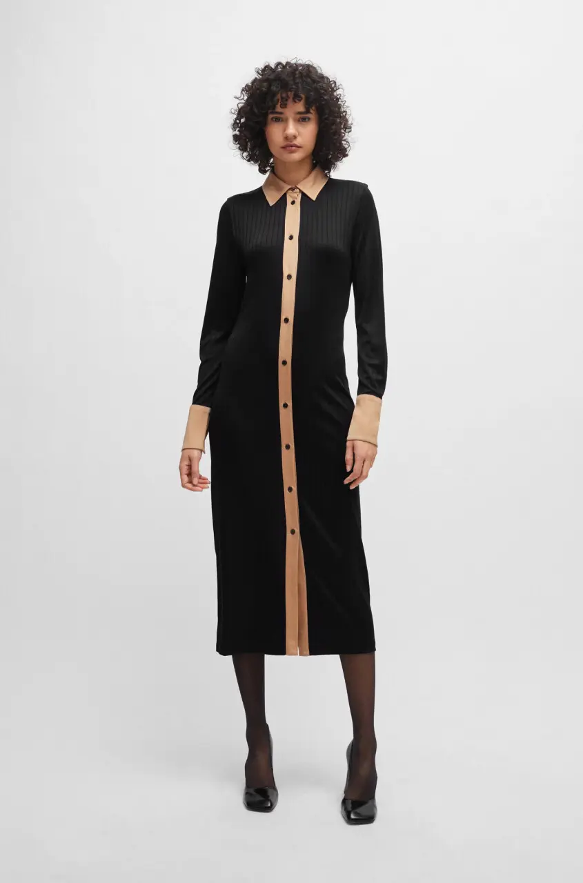 Платье миди женское