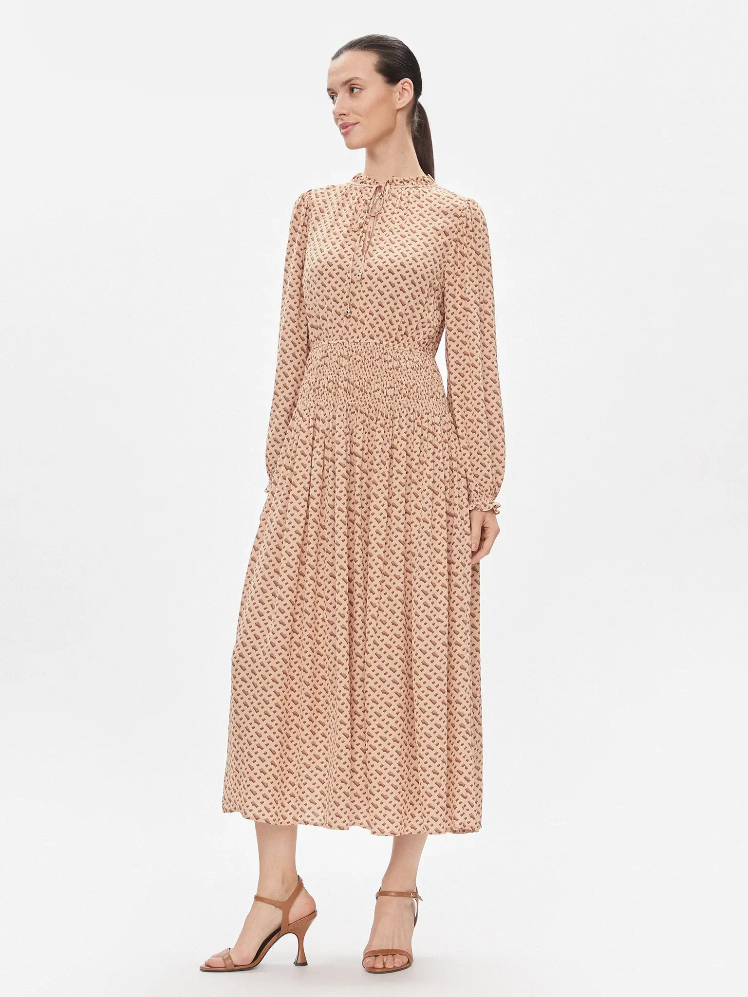 Платье миди женское