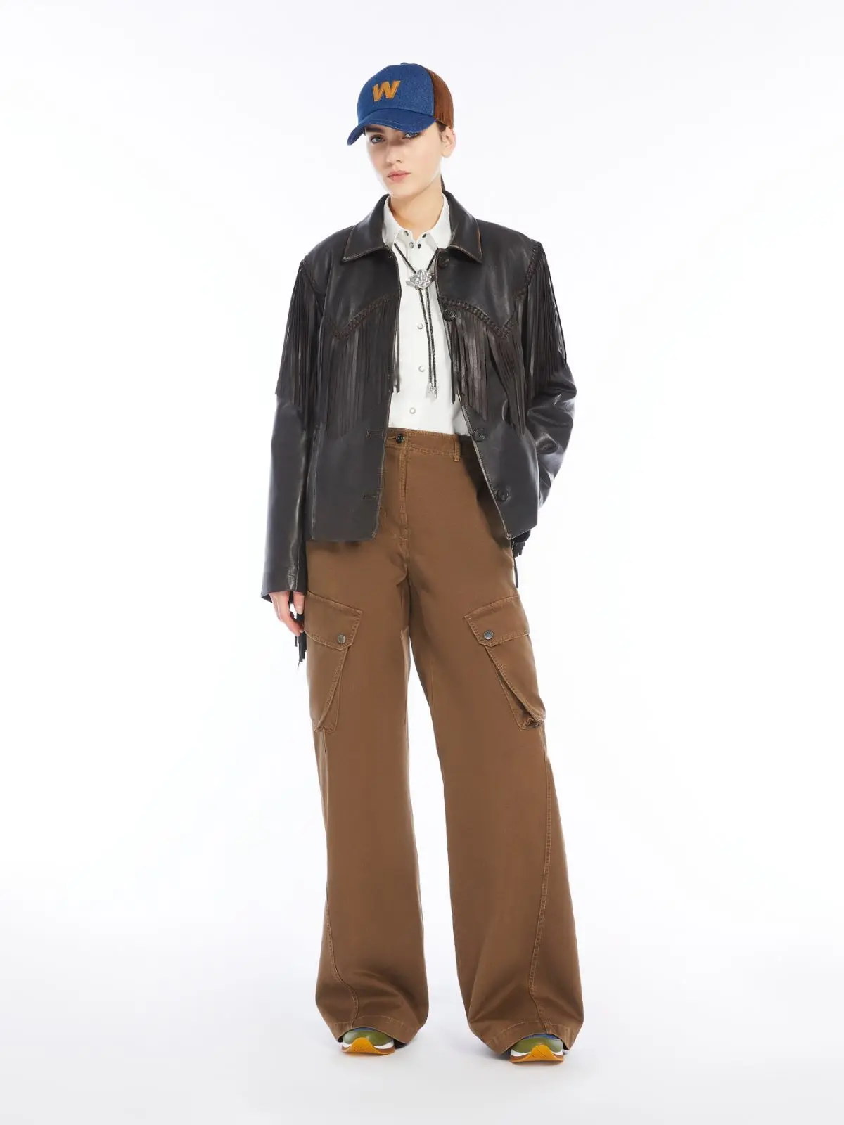 Куртка кожаная женская