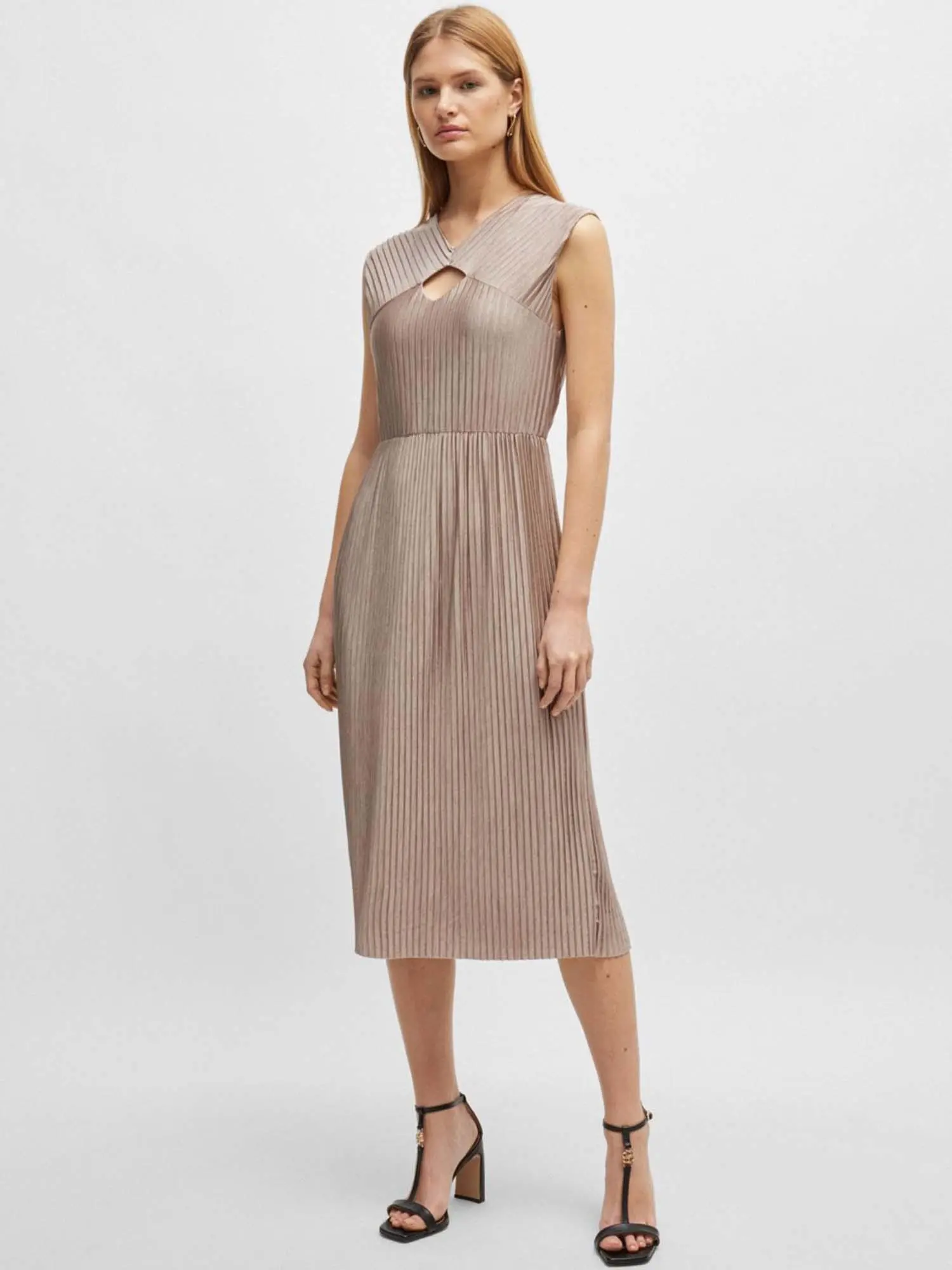 Платье миди женское