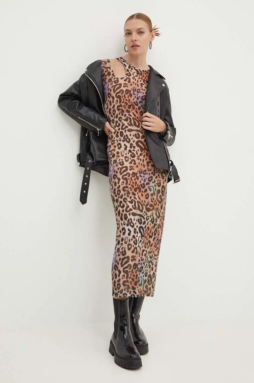 Платье миди женское