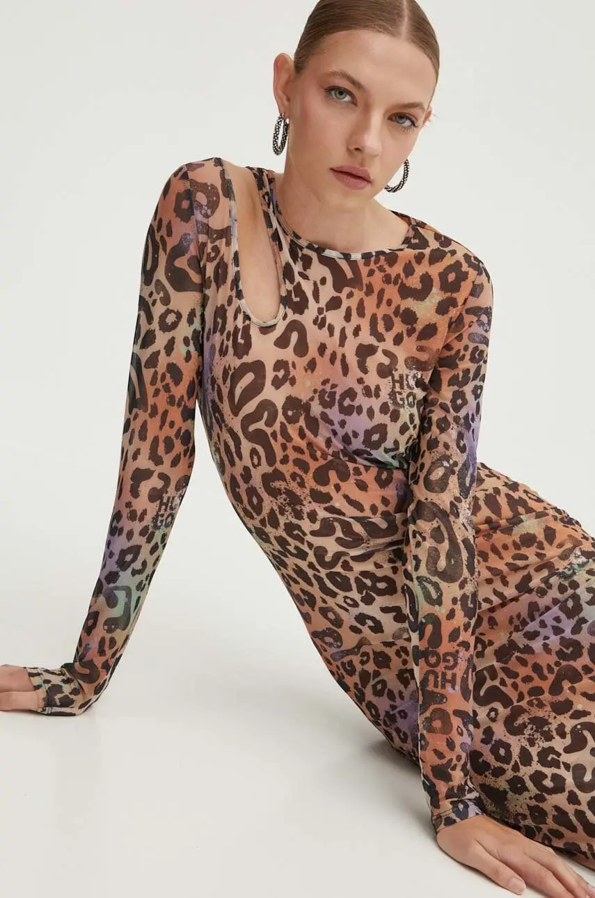 Платье миди женское