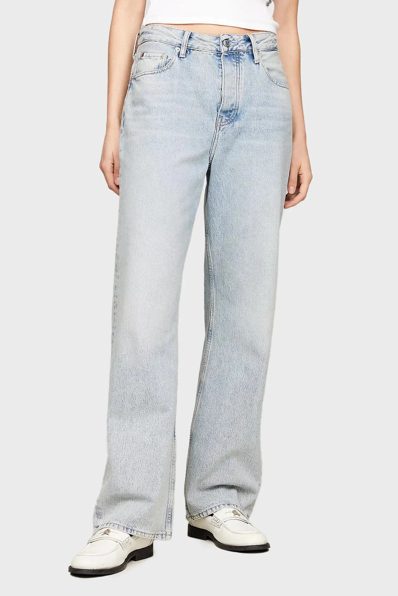 Джинсы прямые женские