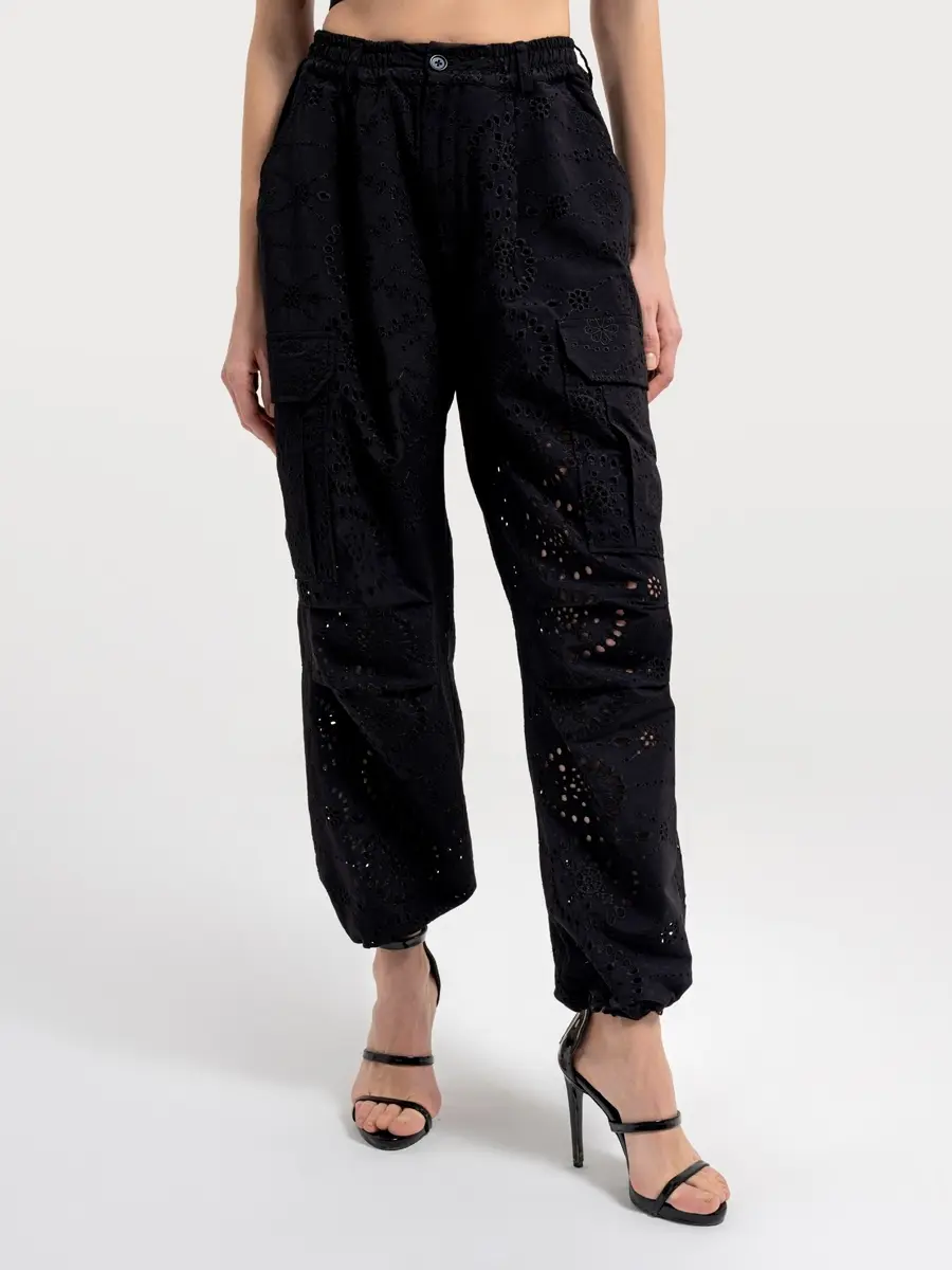 Брюки джоггеры женские