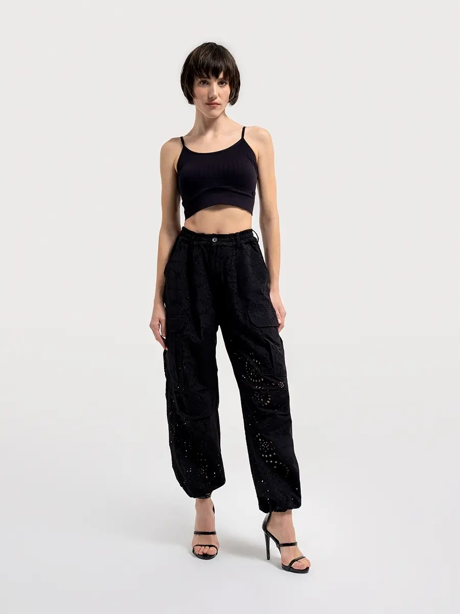 Брюки джоггеры женские