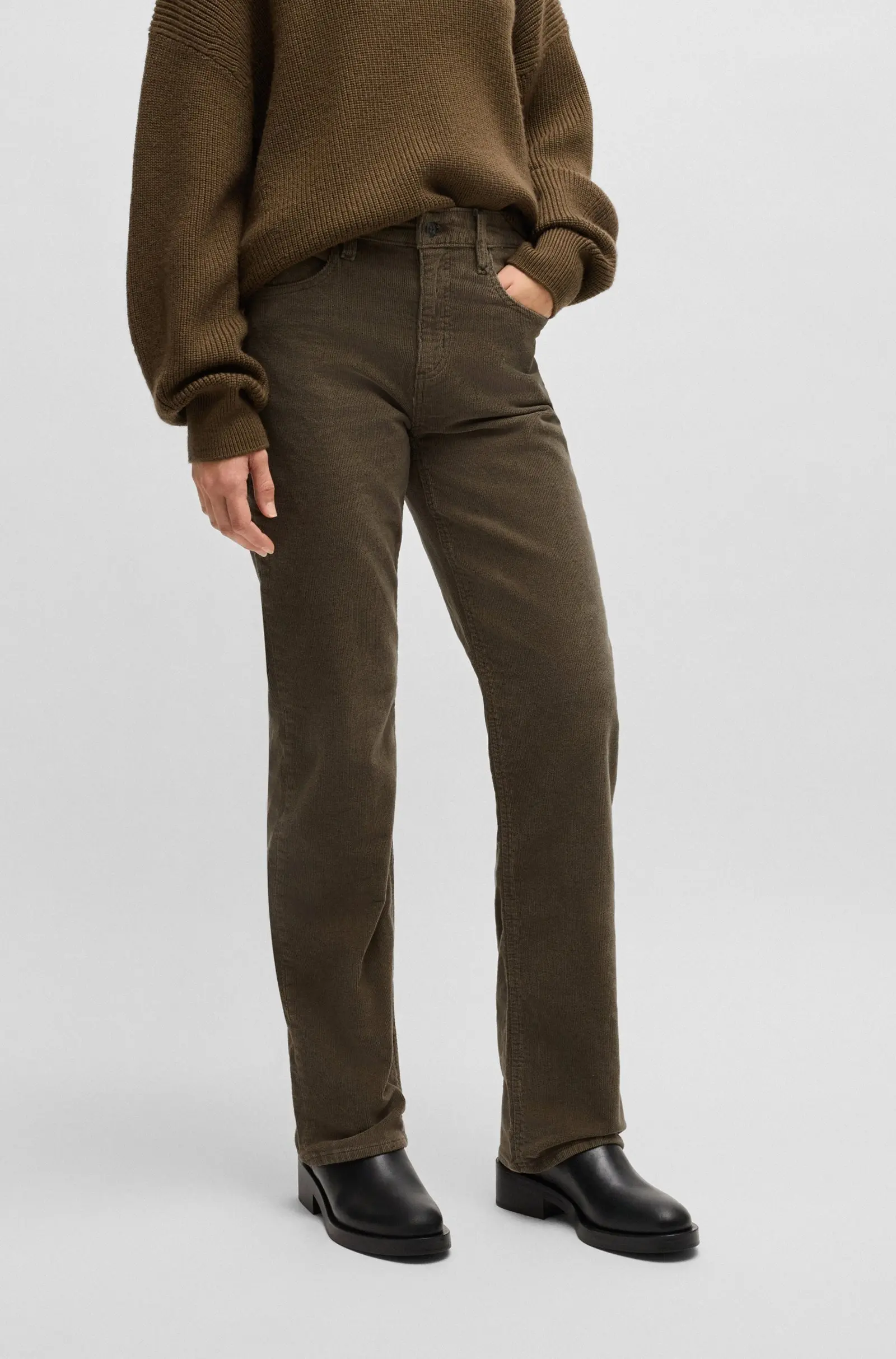 Джинсы прямые женские