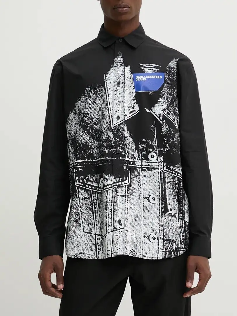 Рубашка прямая мужская