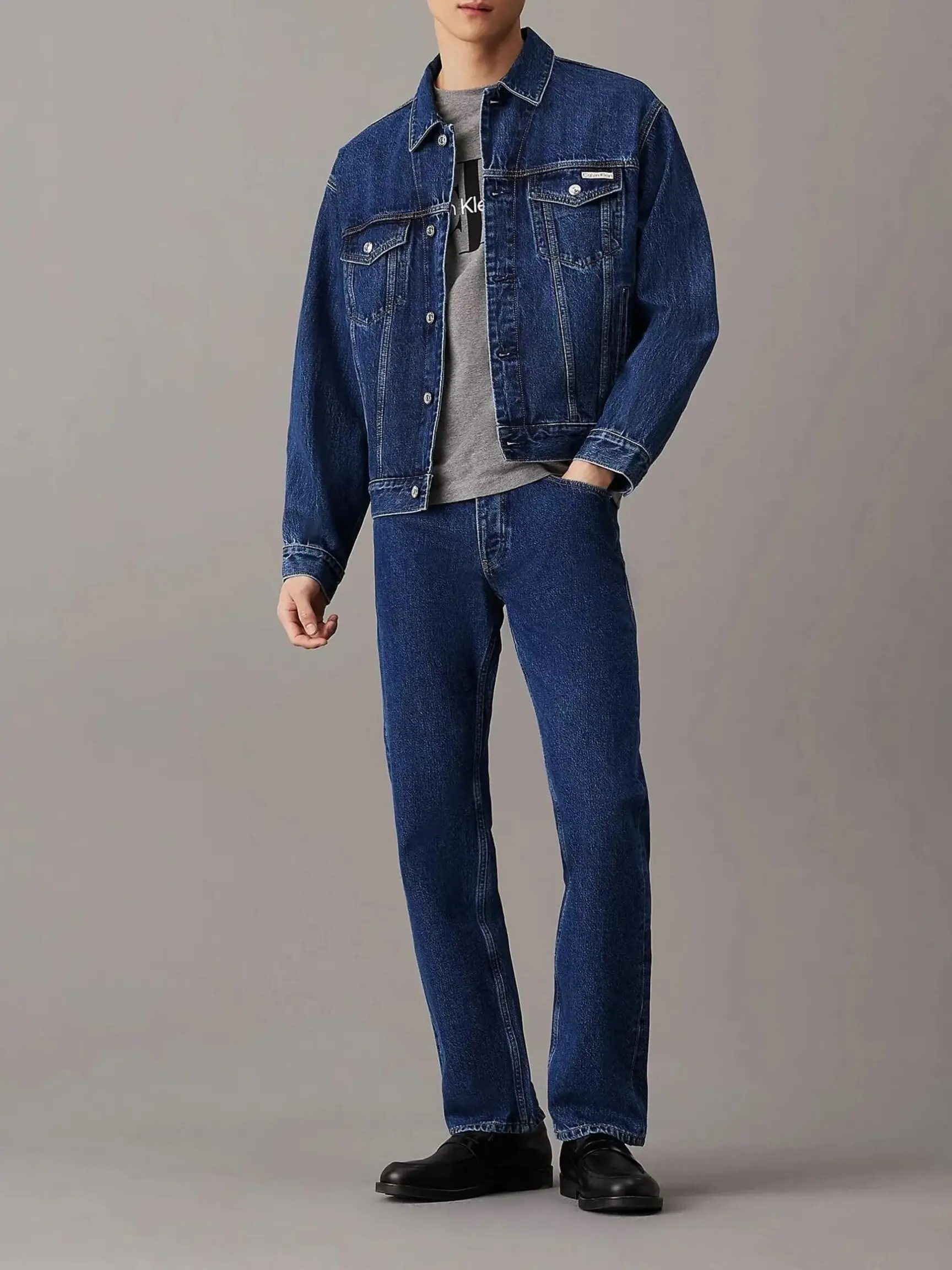 Джинсы прямые мужские