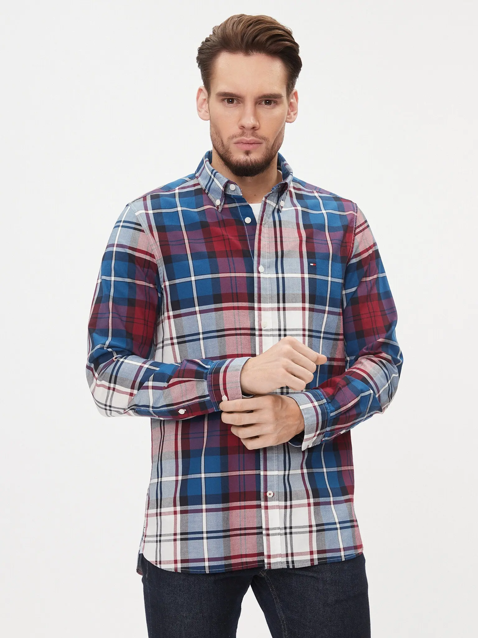 Рубашка прямая мужская