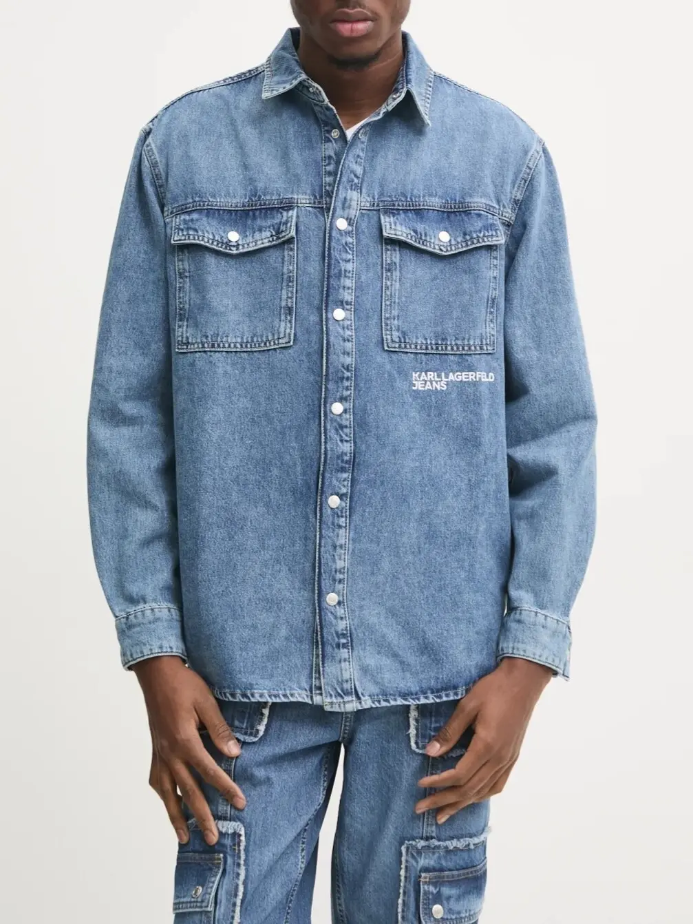 Рубашка прямая мужская