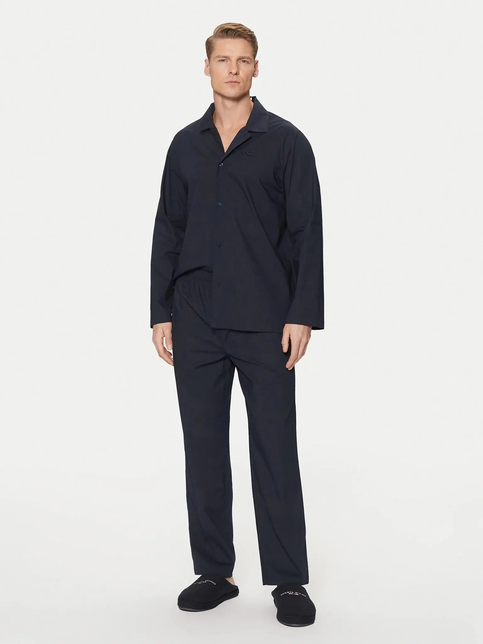 Пижама с длинным рукавом мужская