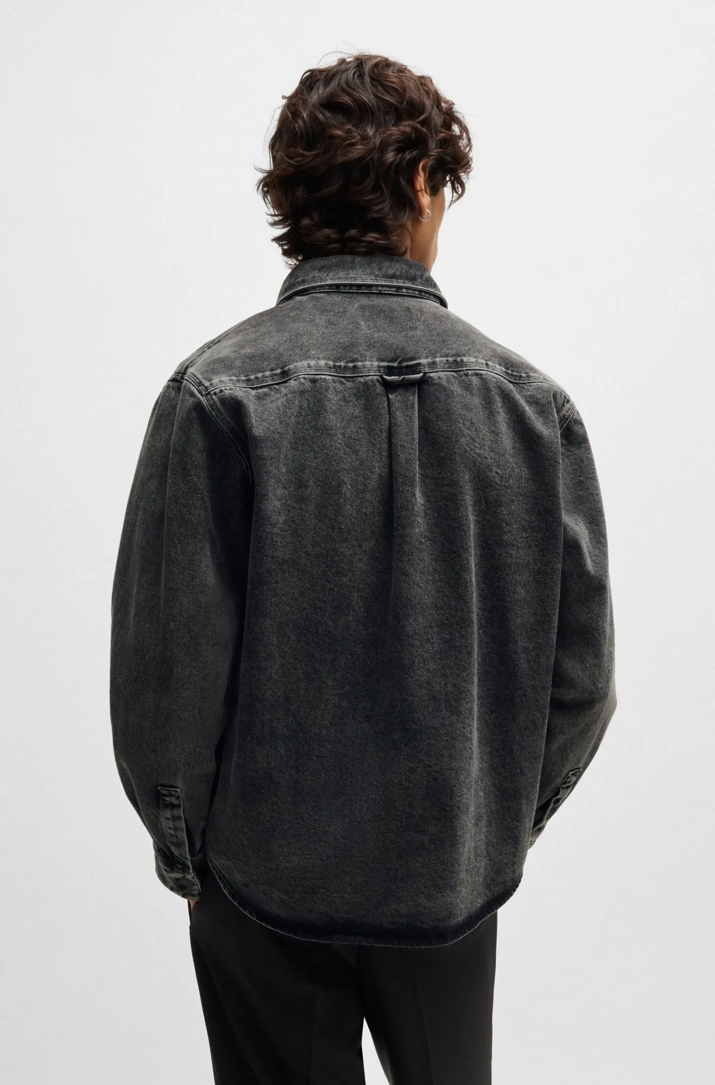 Рубашка джинсовая мужская