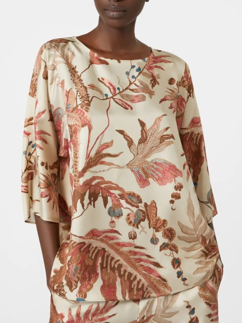 Блуза свободная женская