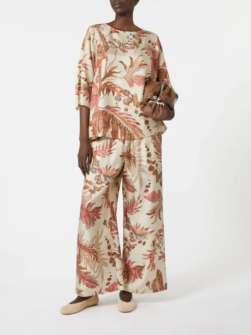 Блуза свободная женская