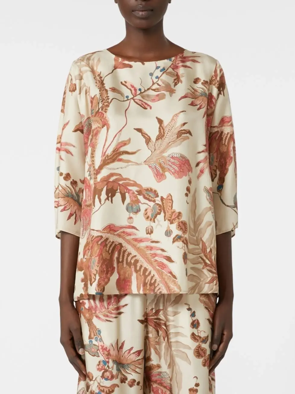 Блуза свободная женская