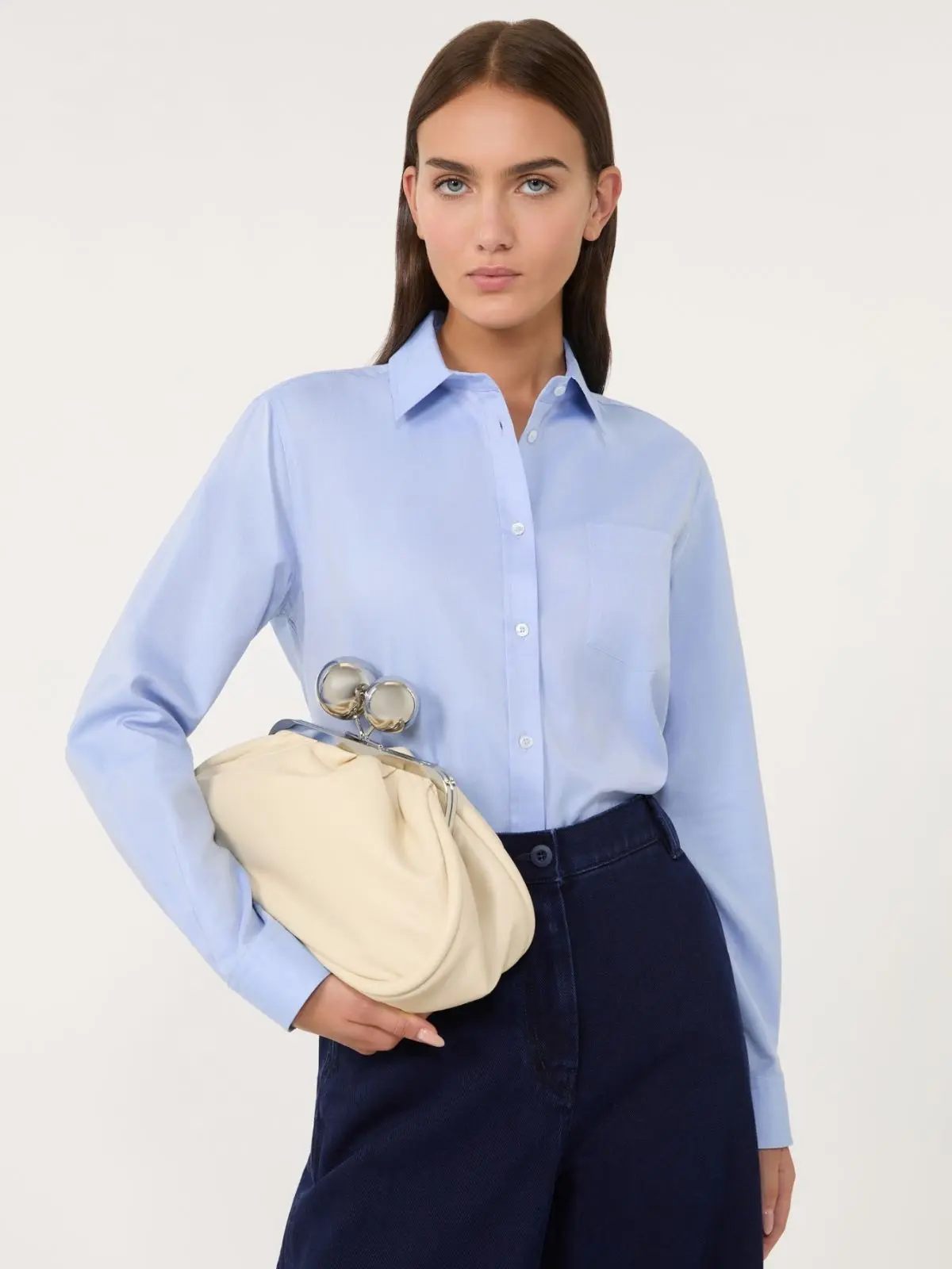 Блуза классическая женская