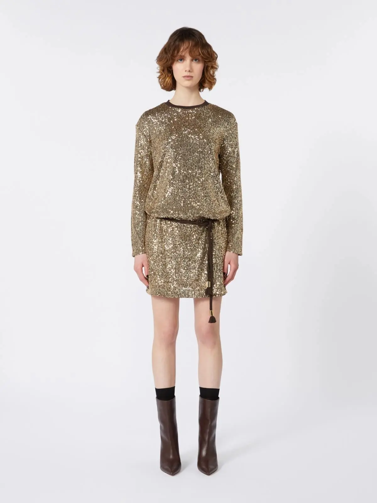 Платье мини женское