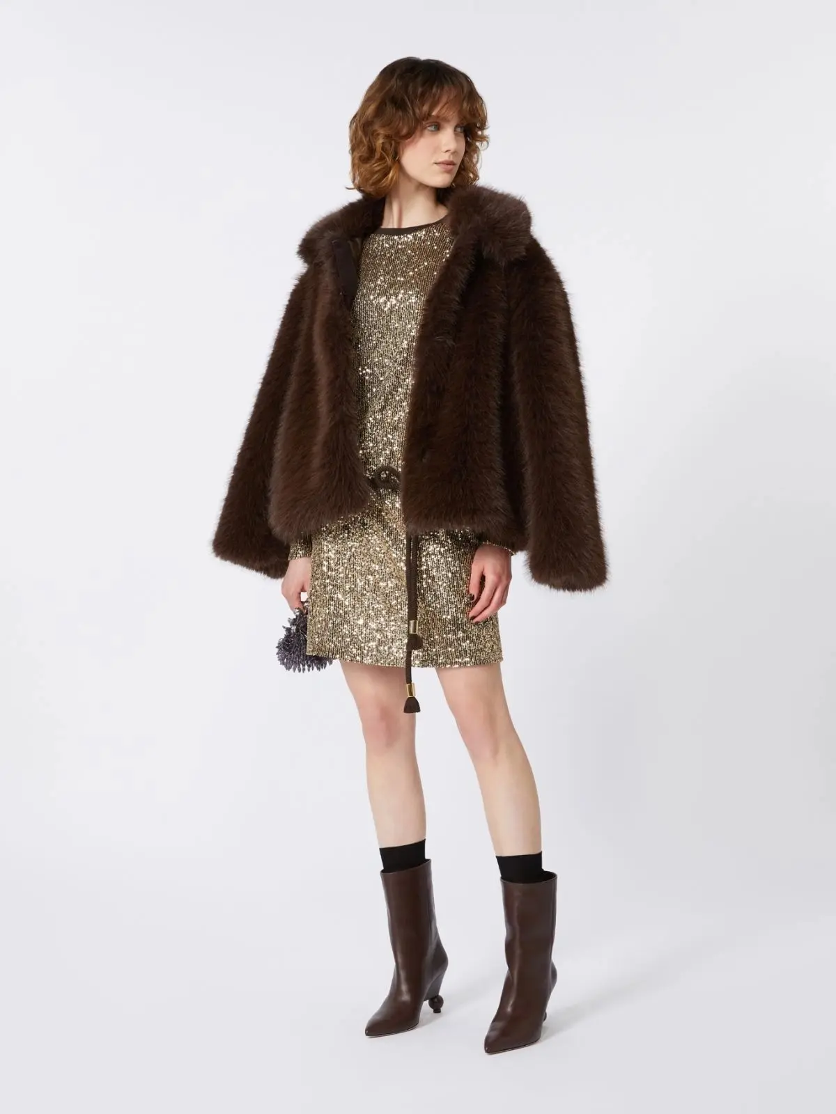 Платье мини женское