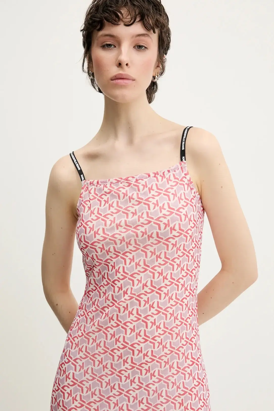 Платье миди женское