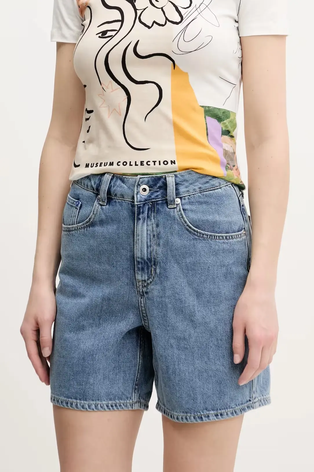 Шорты джинсовые женские