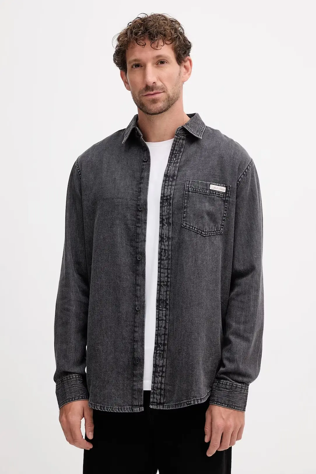 Рубашка прямая мужская