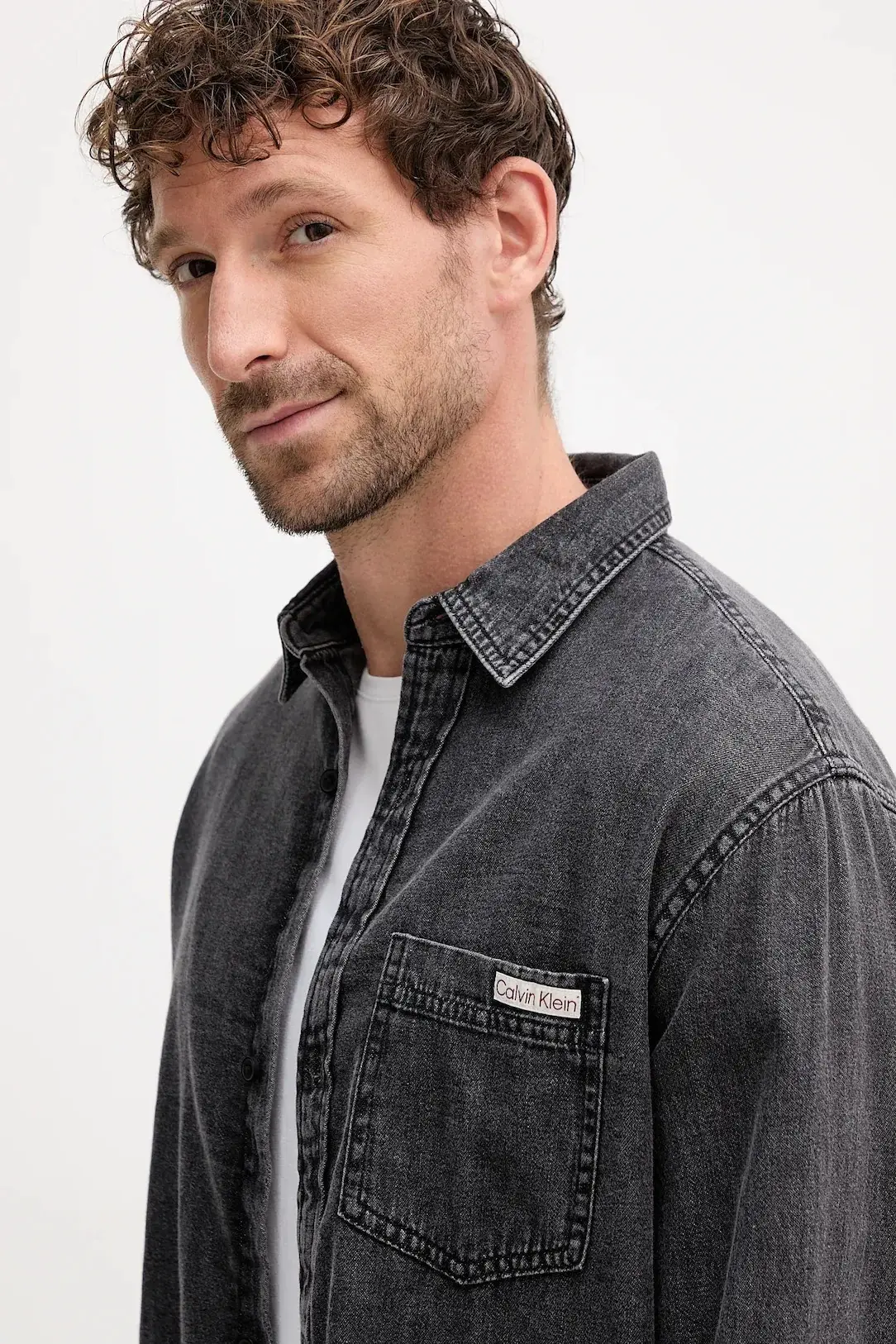 Рубашка прямая мужская