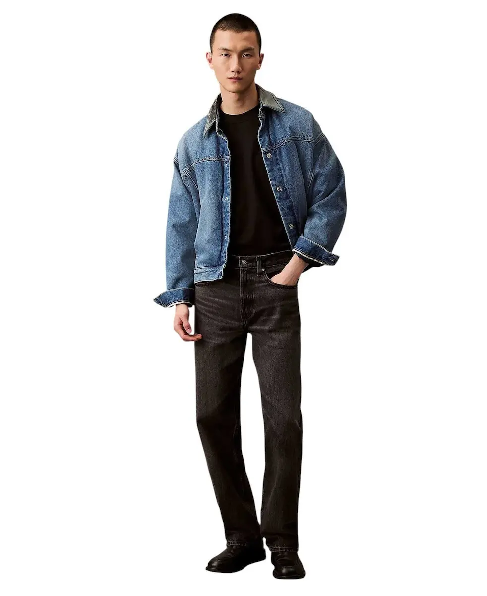 Джинсы прямые мужские