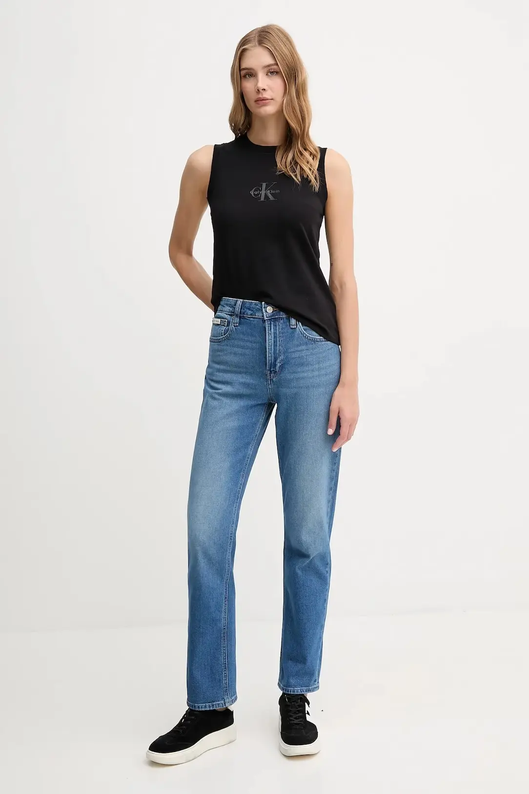 Джинсы прямые женские