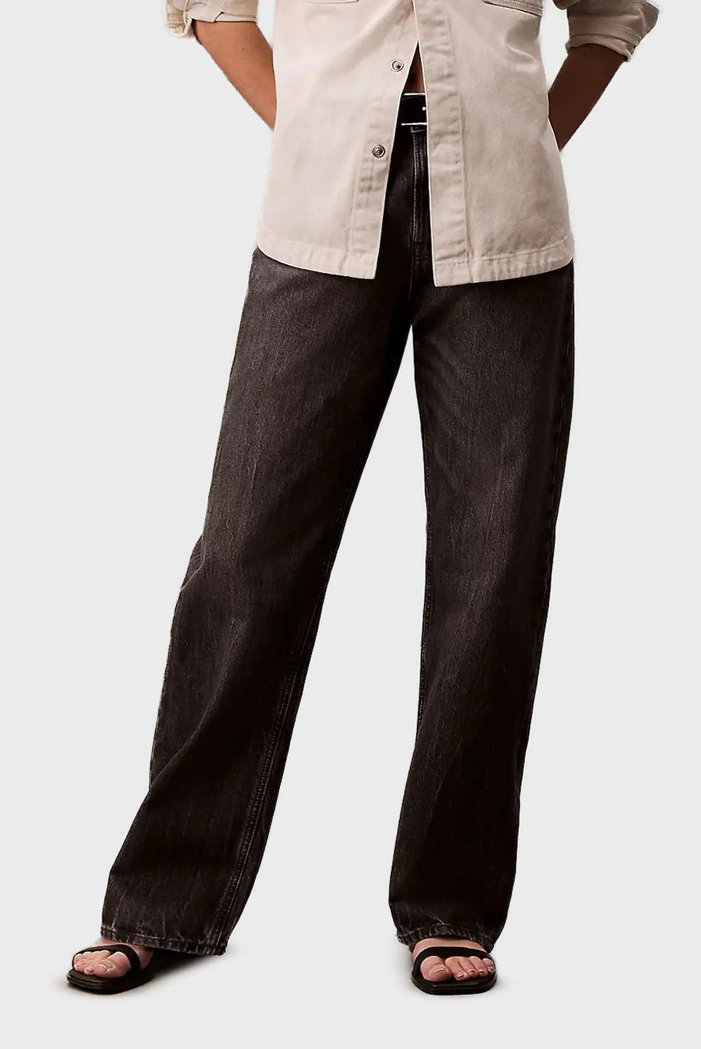 Джинсы прямые женские