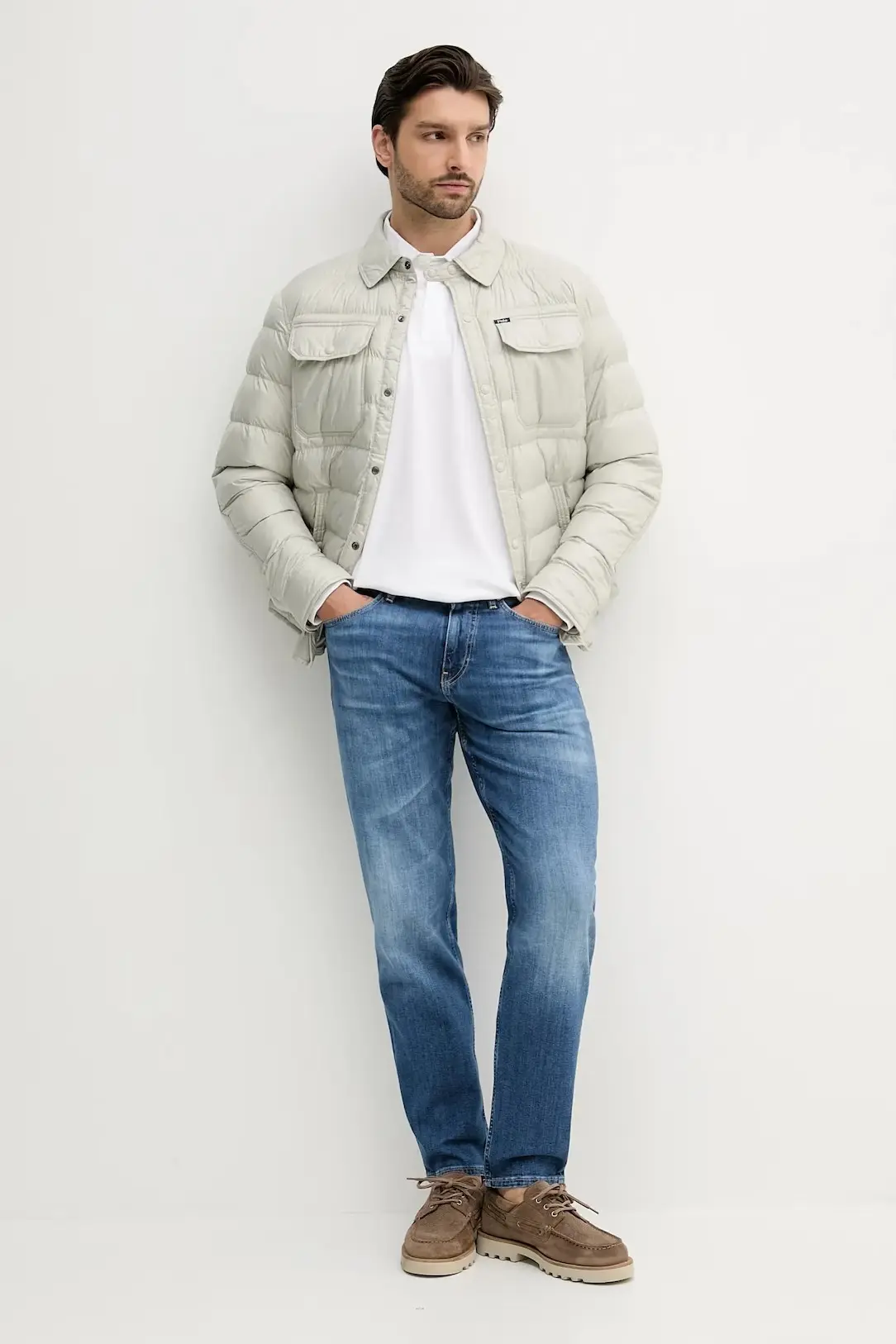 Джинсы прямые мужские