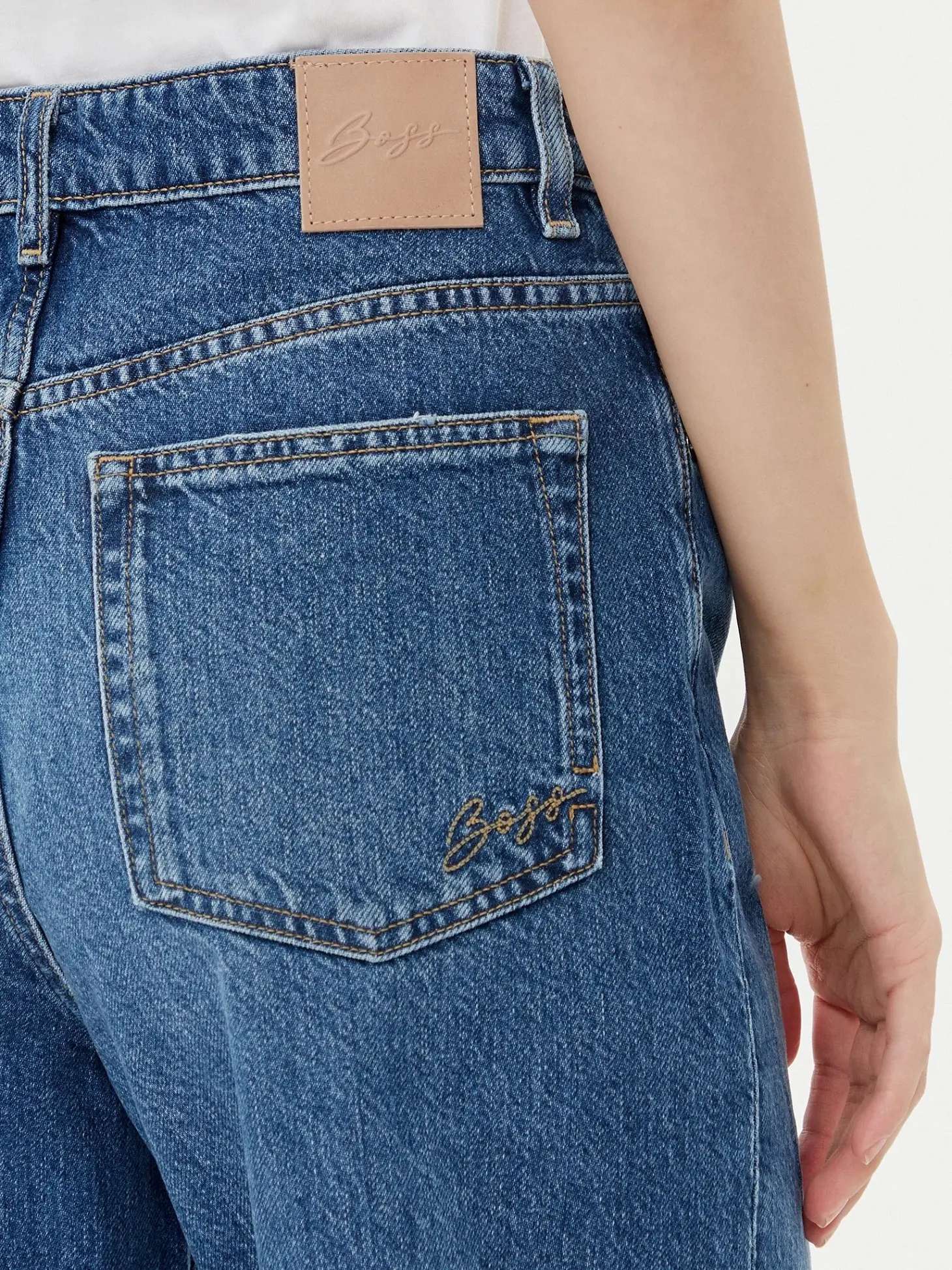 Джинсы прямые женские