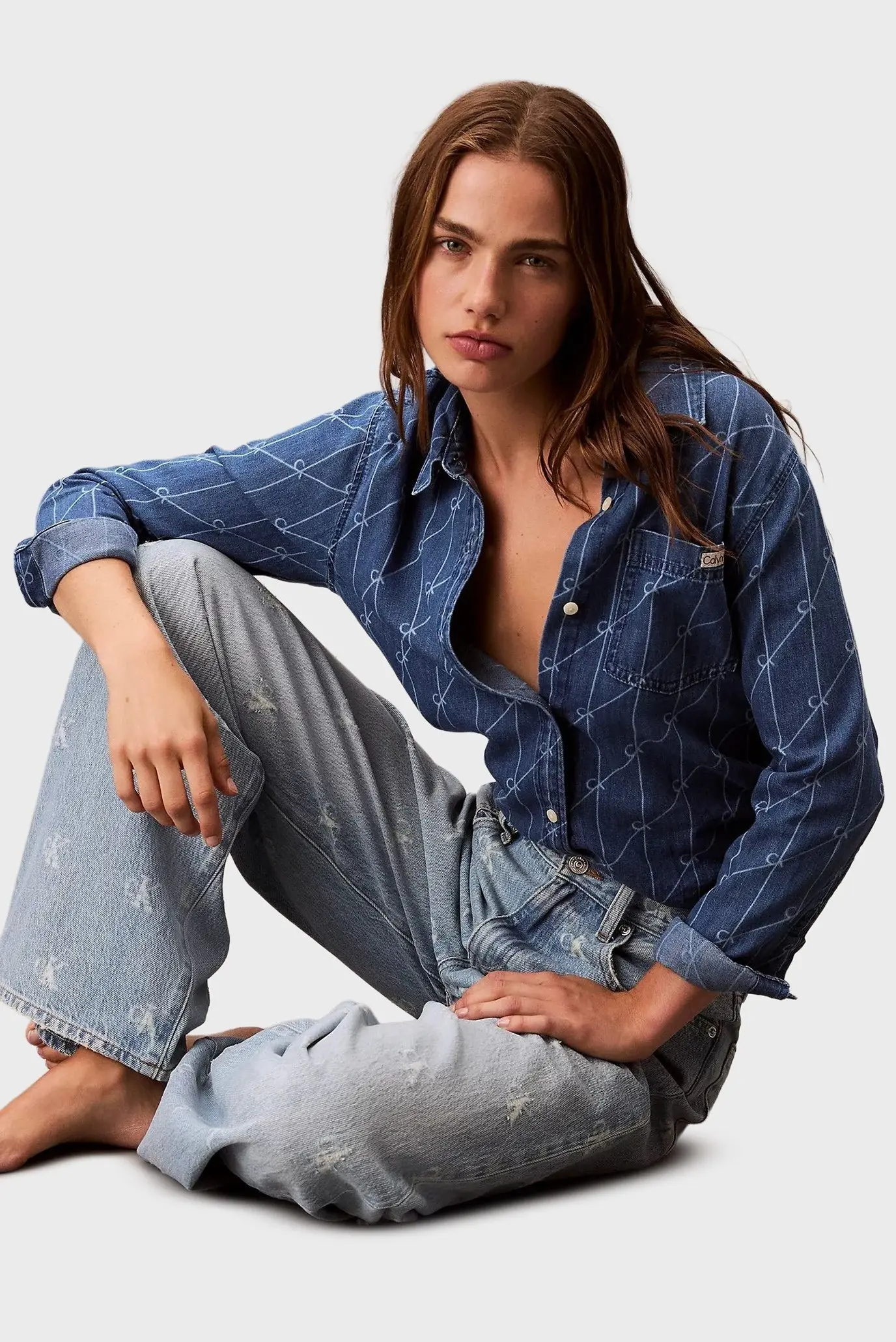 Джинсы прямые женские