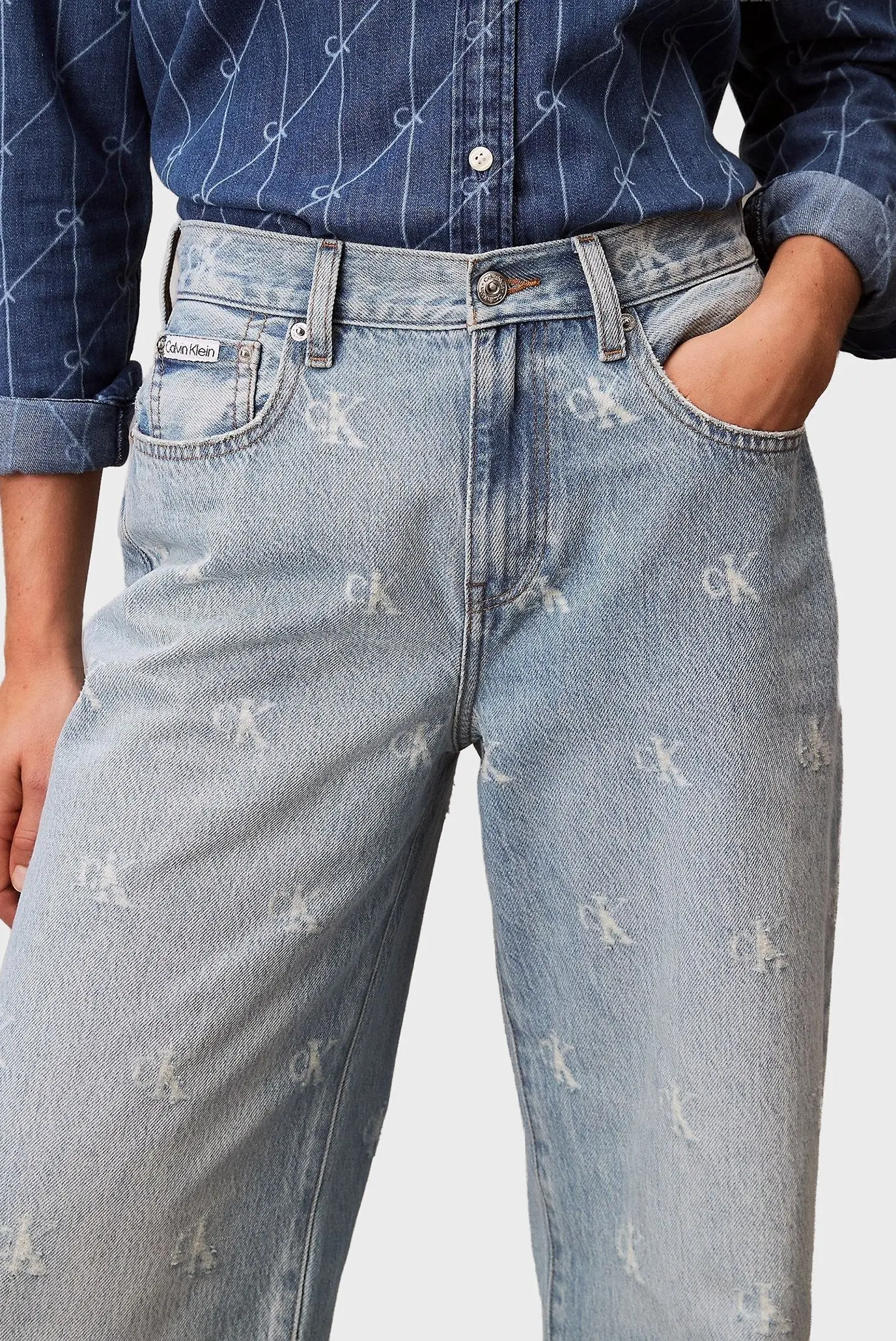 Джинсы прямые женские