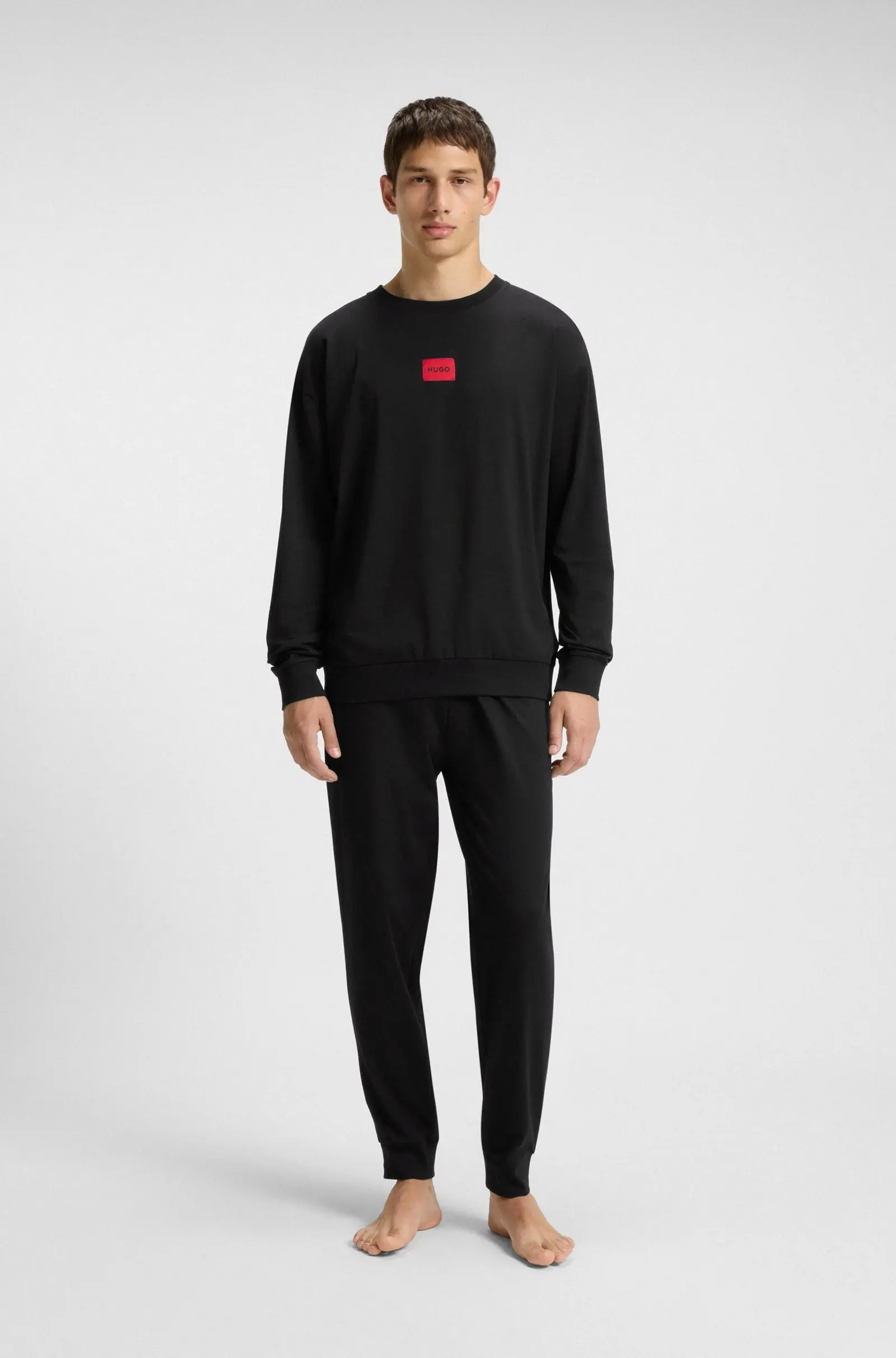 Пижама с длинным рукавом мужская