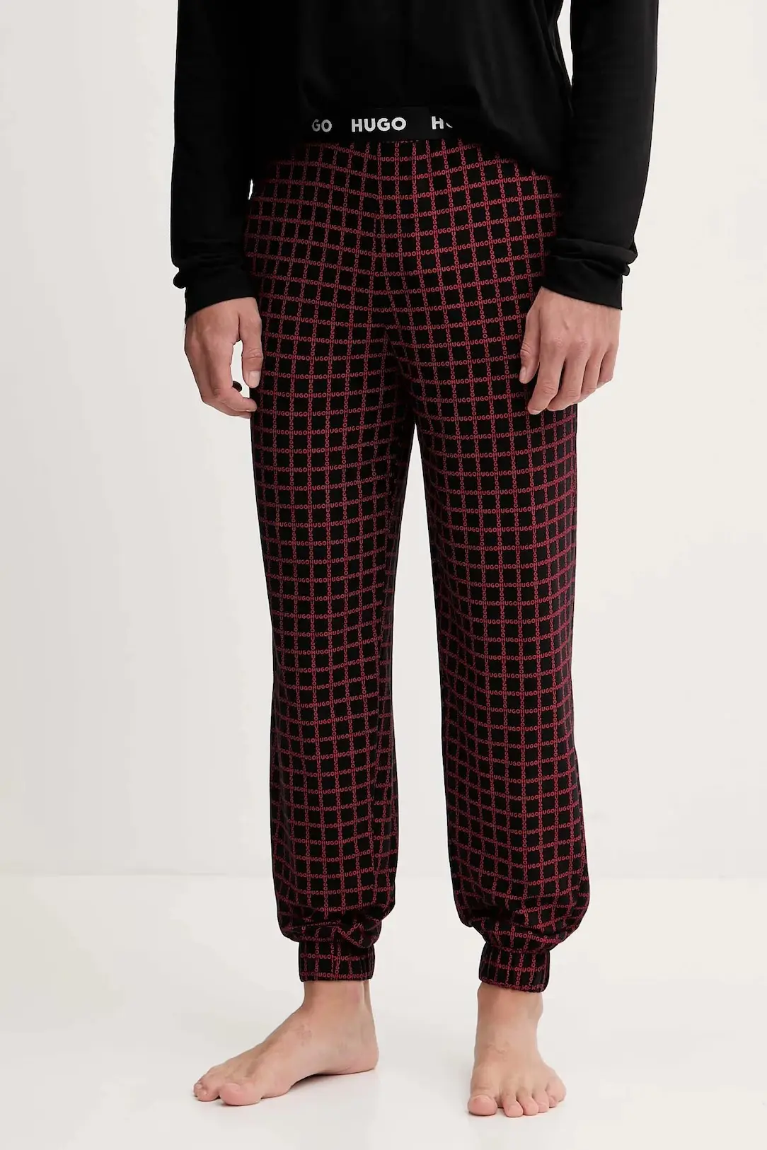 Пижама с длинным рукавом мужская