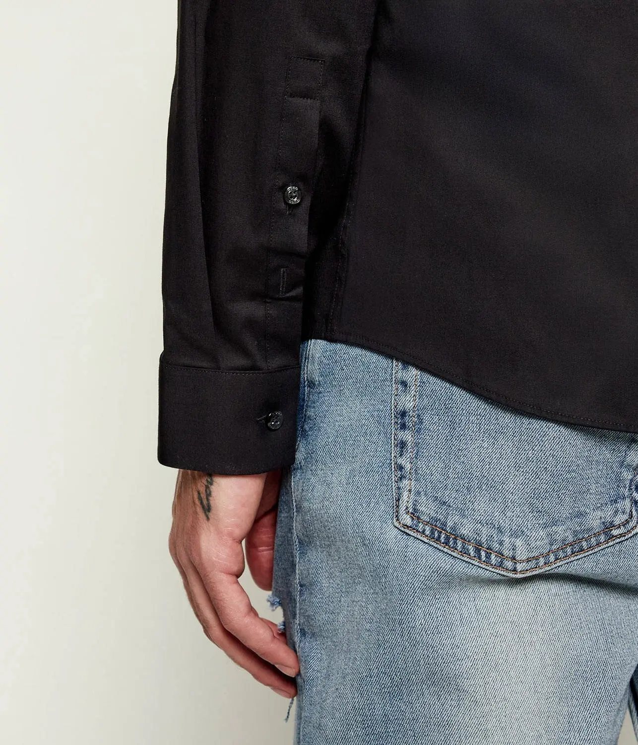 Рубашка прямая мужская