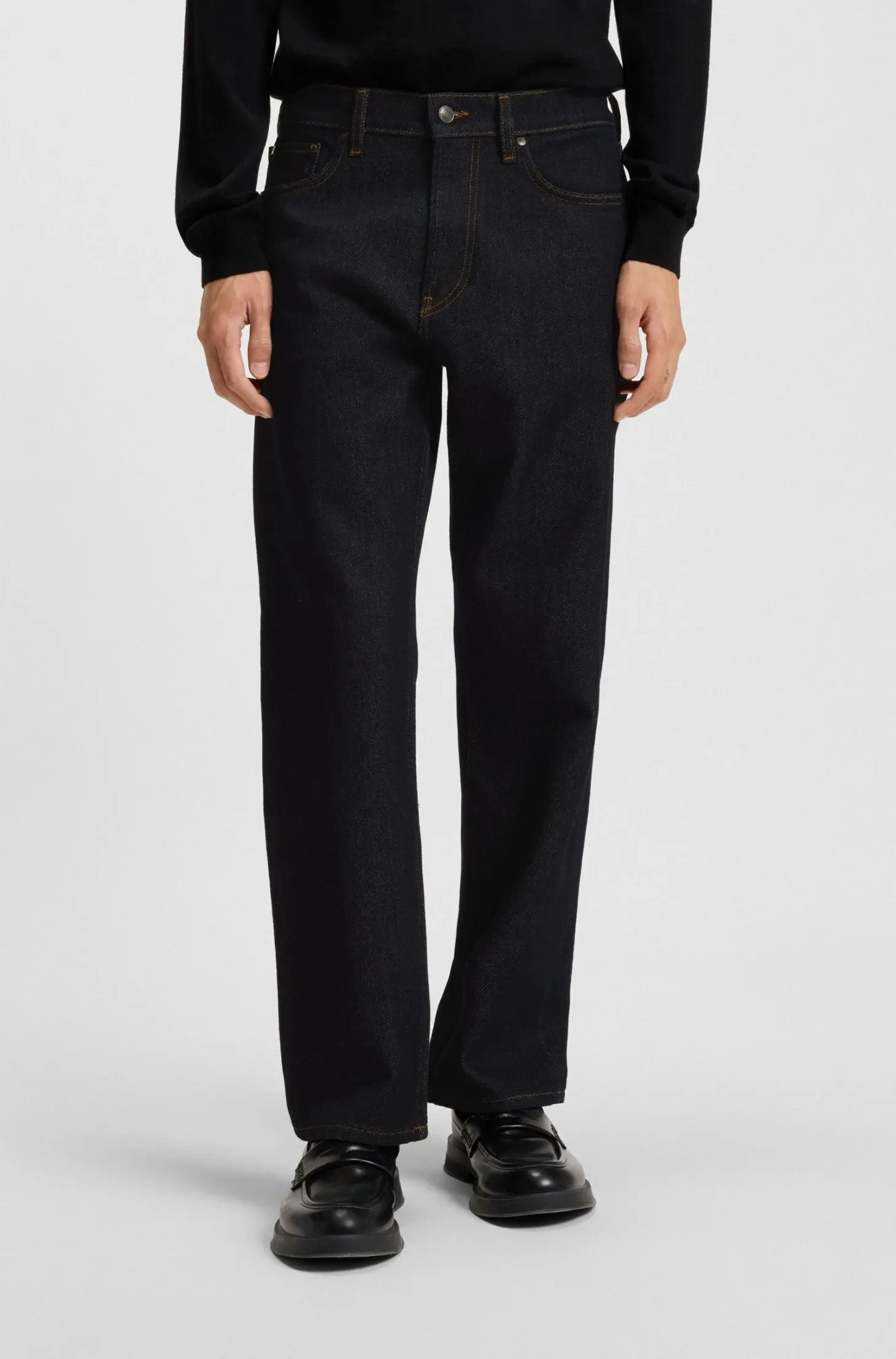 Джинсы прямые мужские