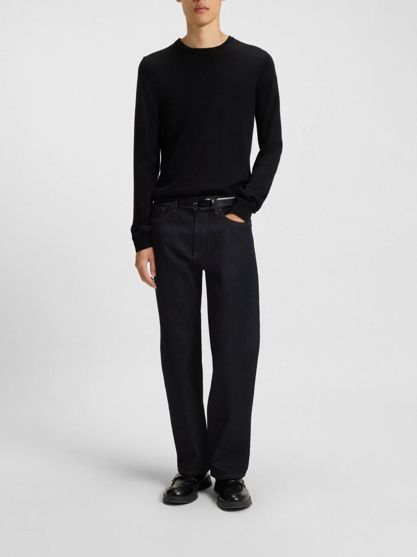 Джинсы прямые мужские