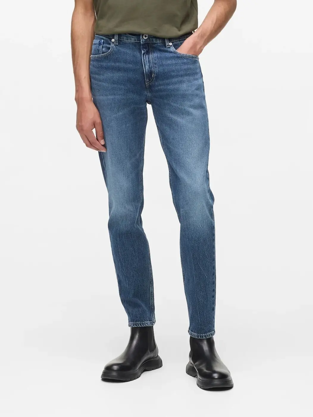 Джинсы прямые мужские