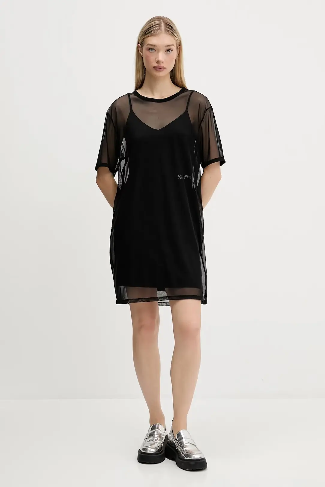 Платье мини женское