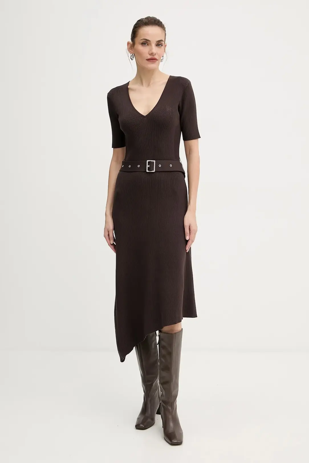 Платье миди женское