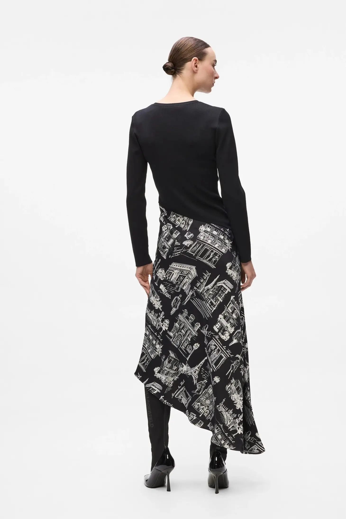 Платье миди женское