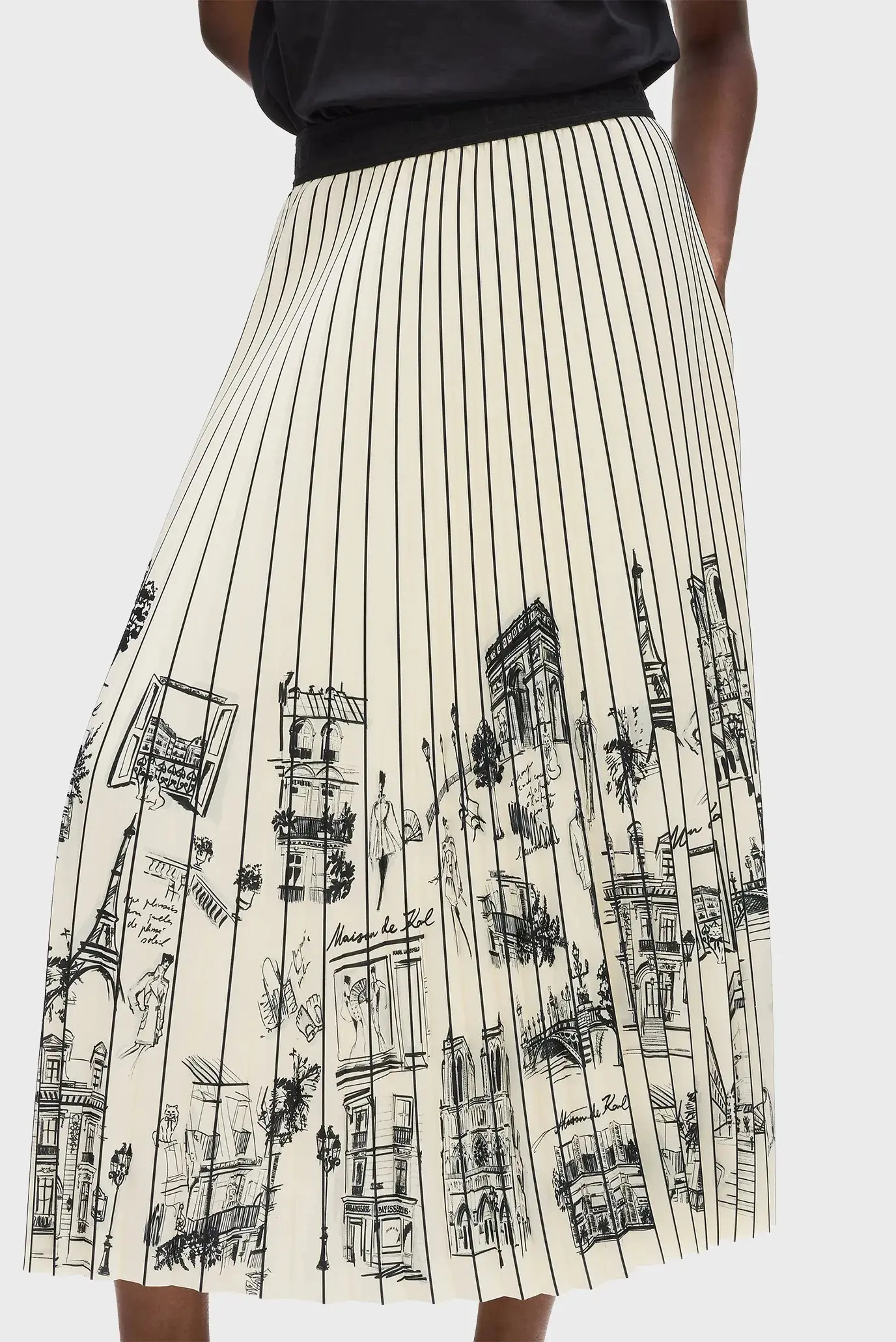 Юбка миди женская