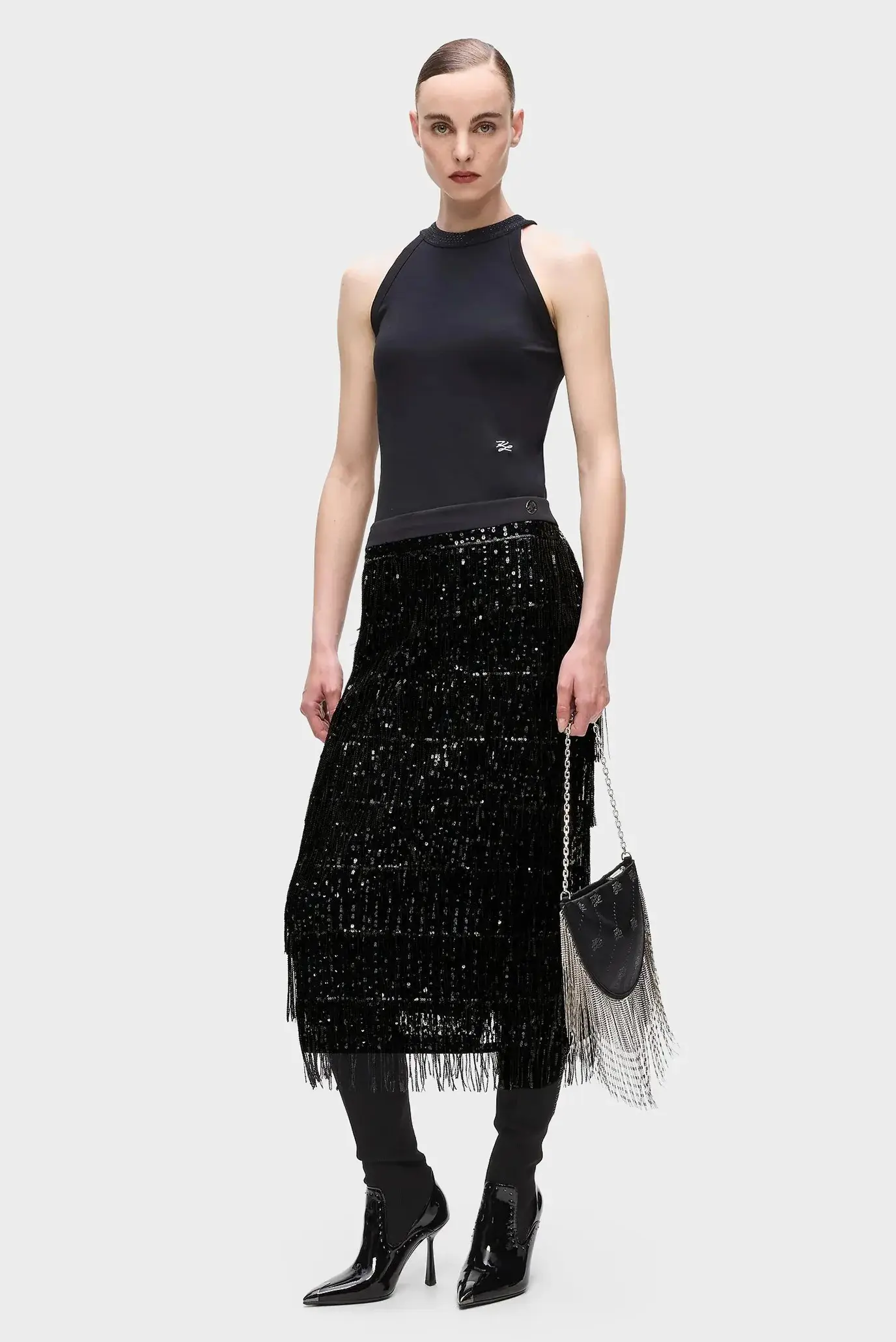 Юбка миди женская