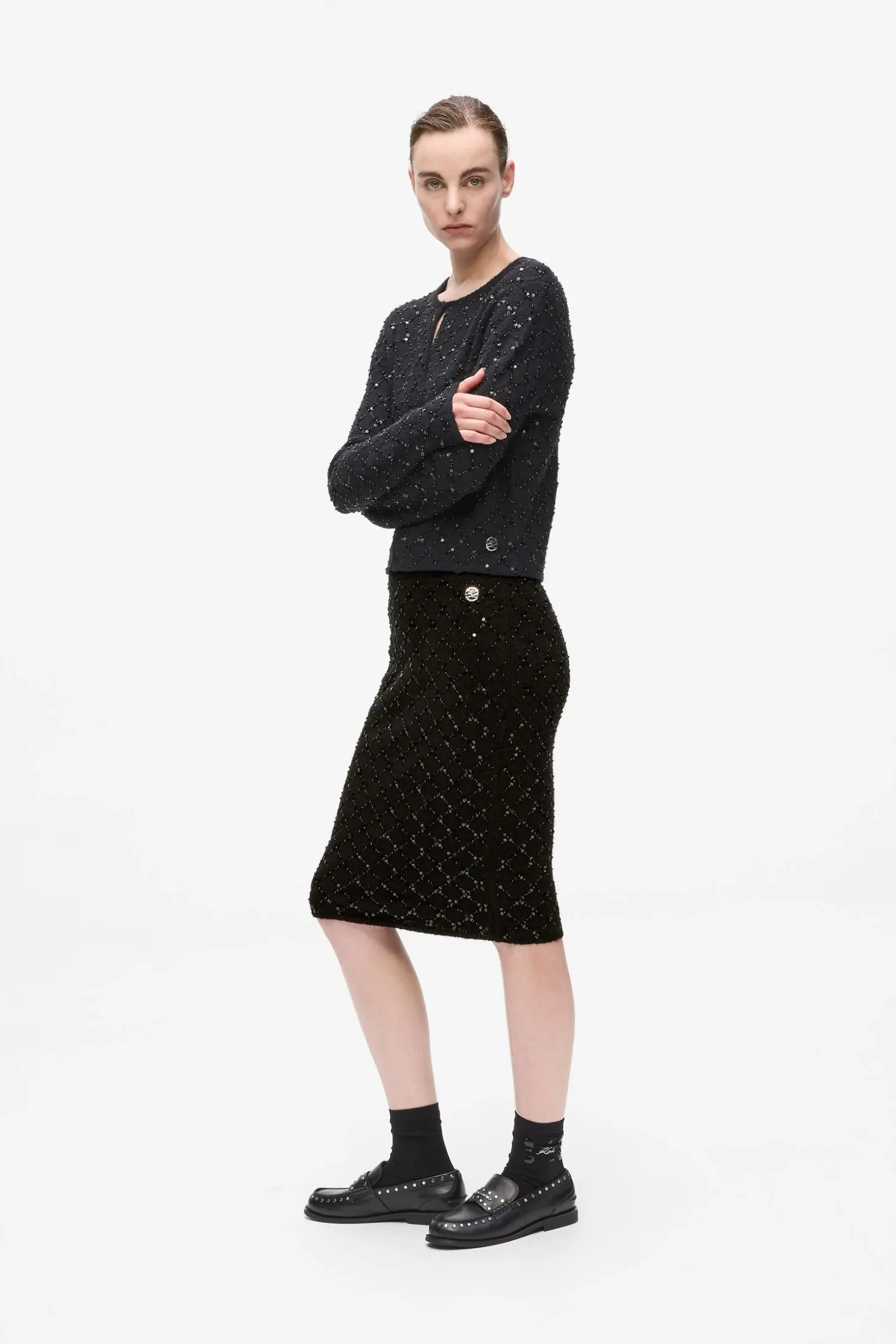 Юбка миди женская